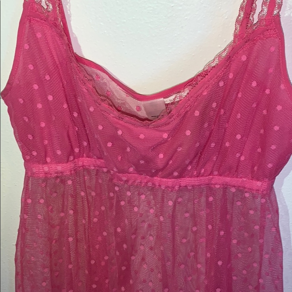 Victoria’s Secret Pretty Pink Mesh Intimate Dress